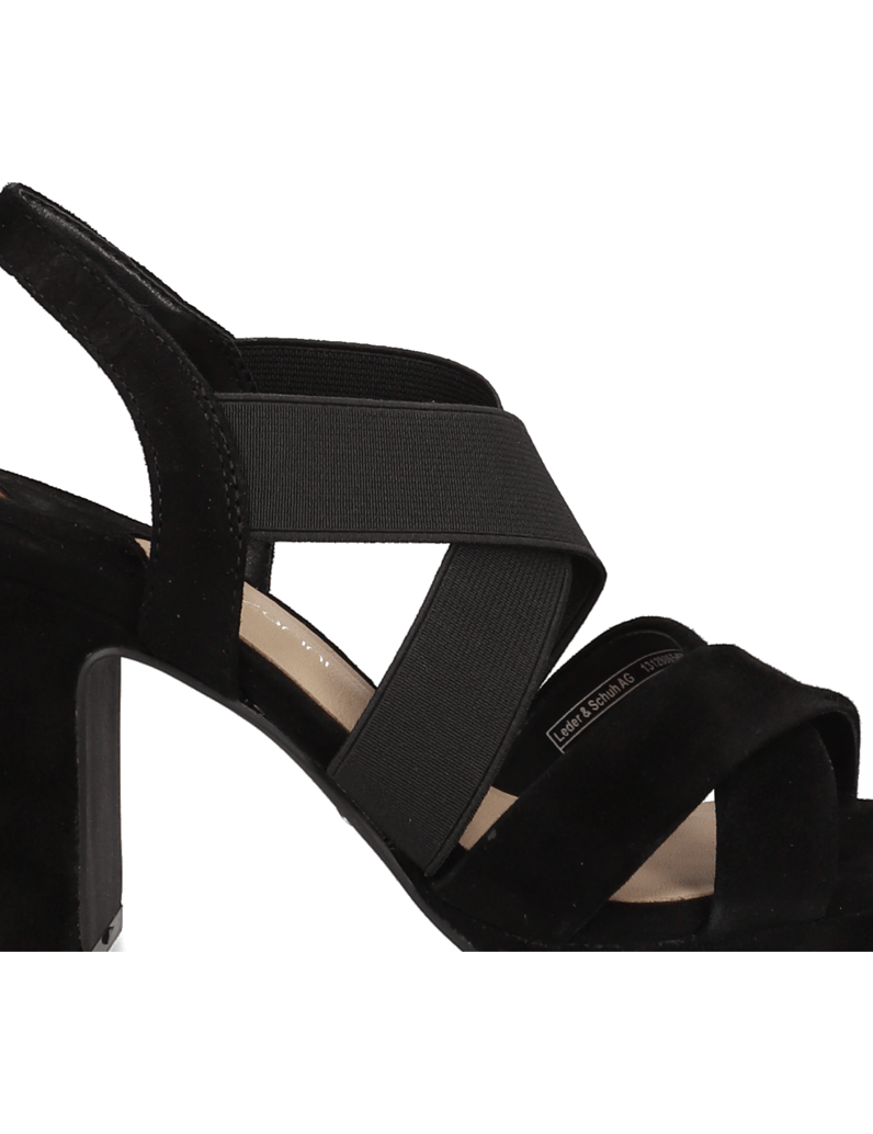 Lazzarini-Veloursleder-Sandale-schwarz