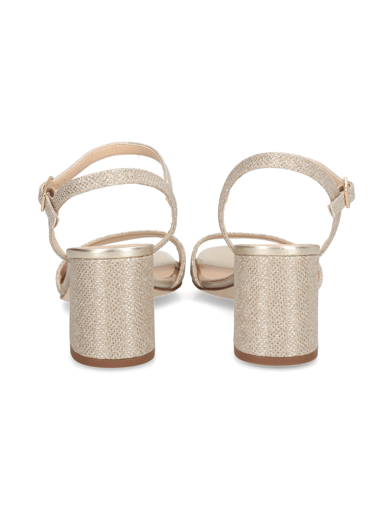 Unisa-Textil-Sandale-silber