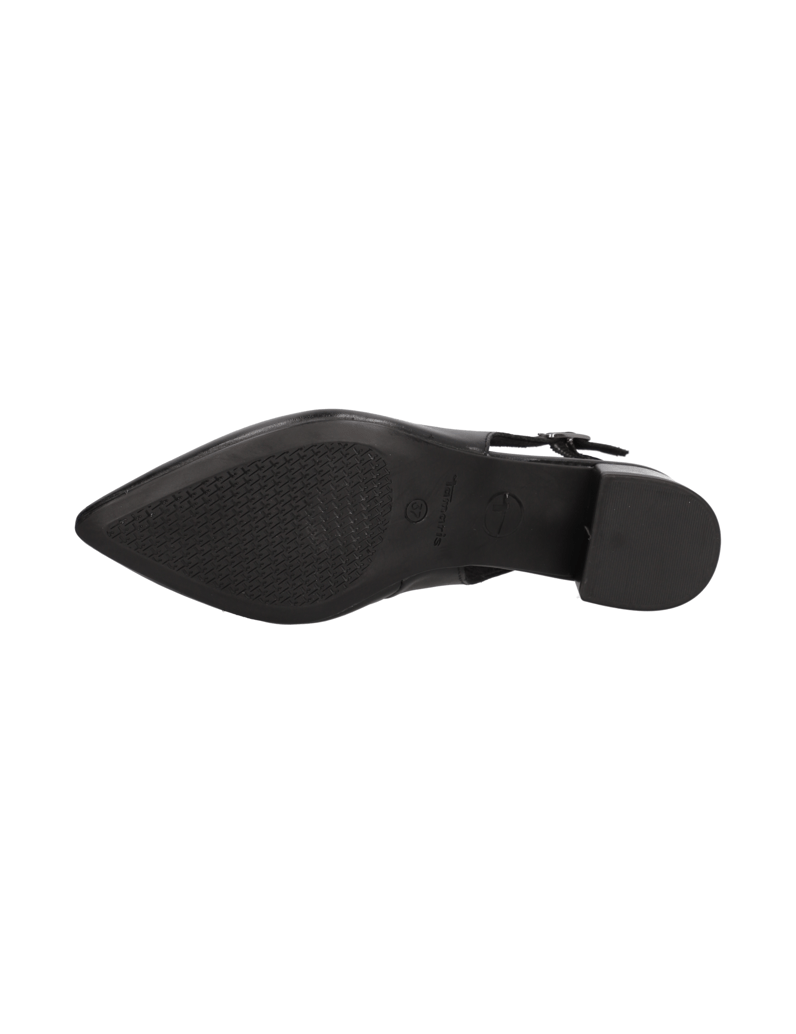 TAMARIS-Glattleder-Slingpumps-schwarz