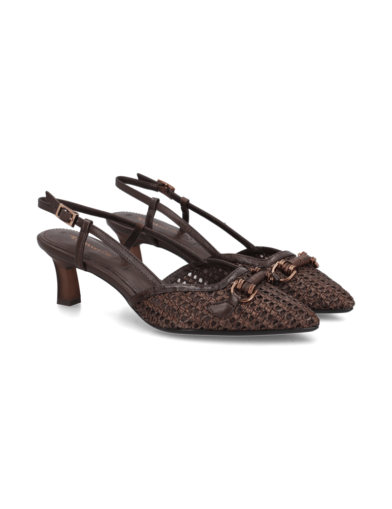 TAMARIS-Slingpumps-braun