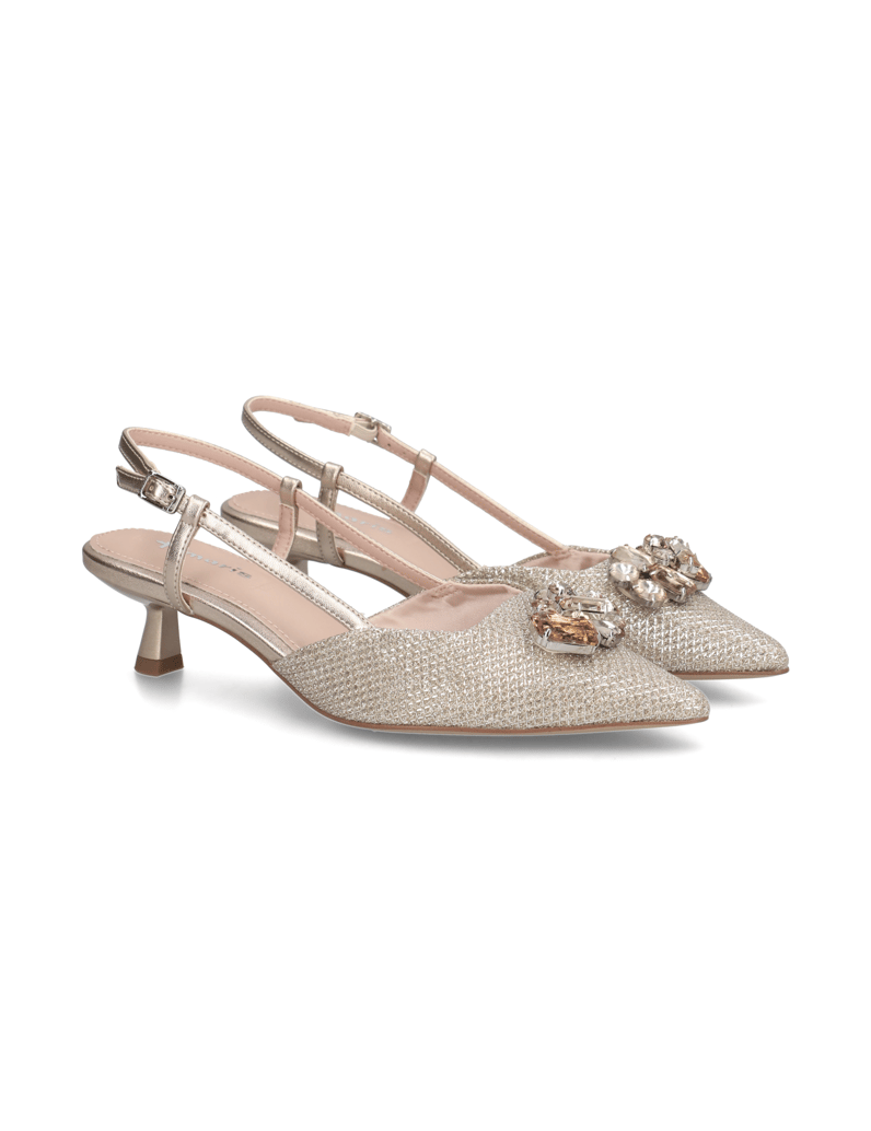 TAMARIS-Slingpumps-beige