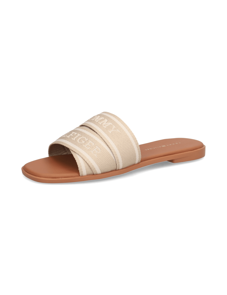 Tommy-Hilfiger-TH-WEBBING-MULE-beige
