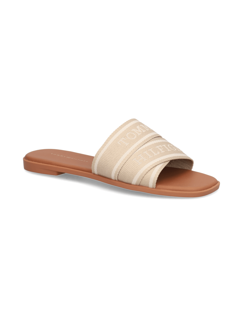 Tommy-Hilfiger-TH-WEBBING-MULE-beige