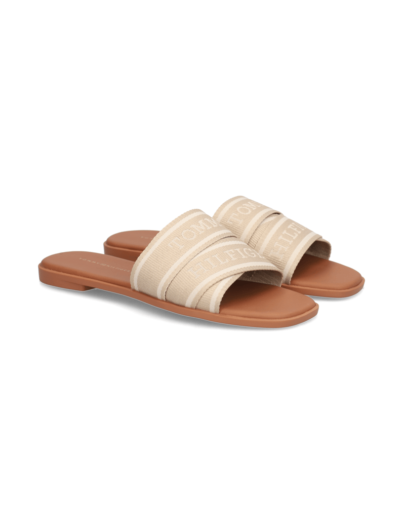 Tommy-Hilfiger-TH-WEBBING-MULE-beige