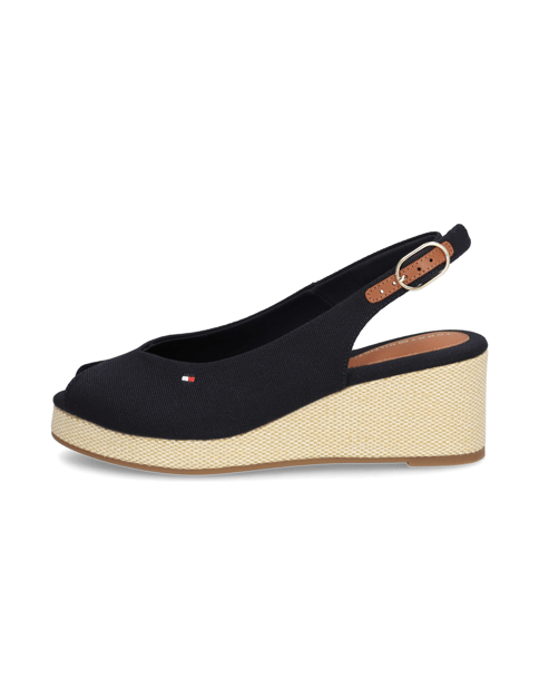 FLAG MID WEDGE ESPADRILLE SLINGBACK