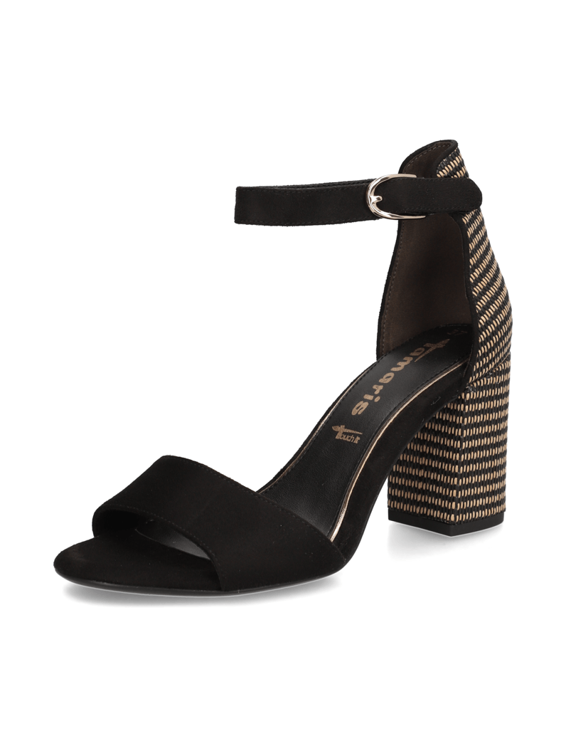 TAMARIS-Sandale-schwarz