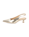 OMG! Slingpumps gold