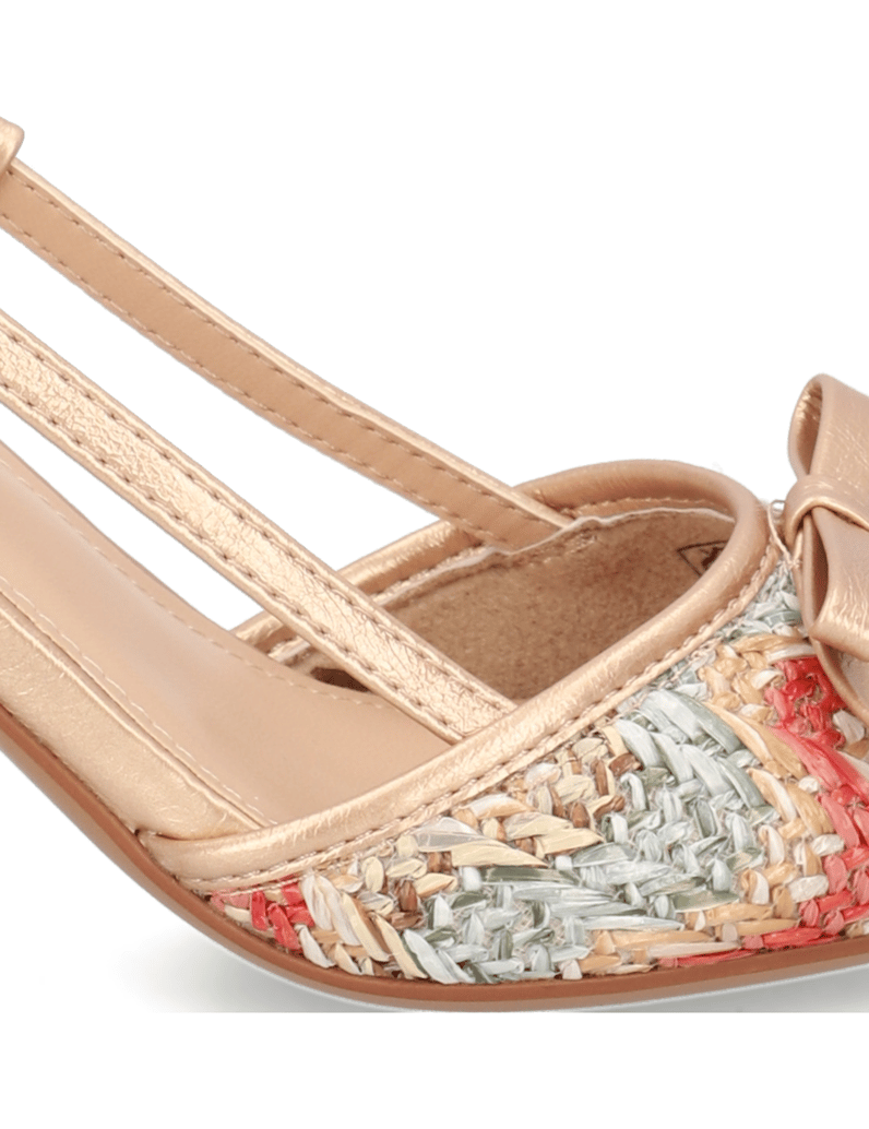 OMG!-Textil-Slingpumps-beige