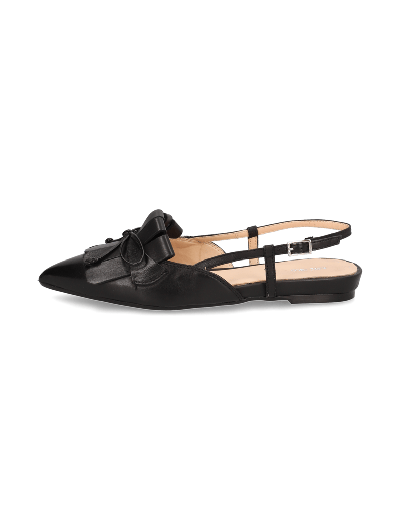 Kate-Gray-Glattleder-Ballerina-schwarz