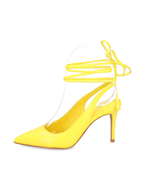 Glattleder Slingpumps