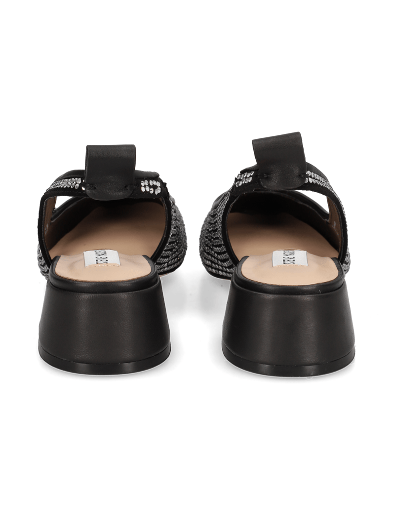 Steve-Madden-Smitten-Black-Leather-Rhinestones-schwarz