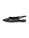 Kate Gray Glattleder Slingballerina schwarz