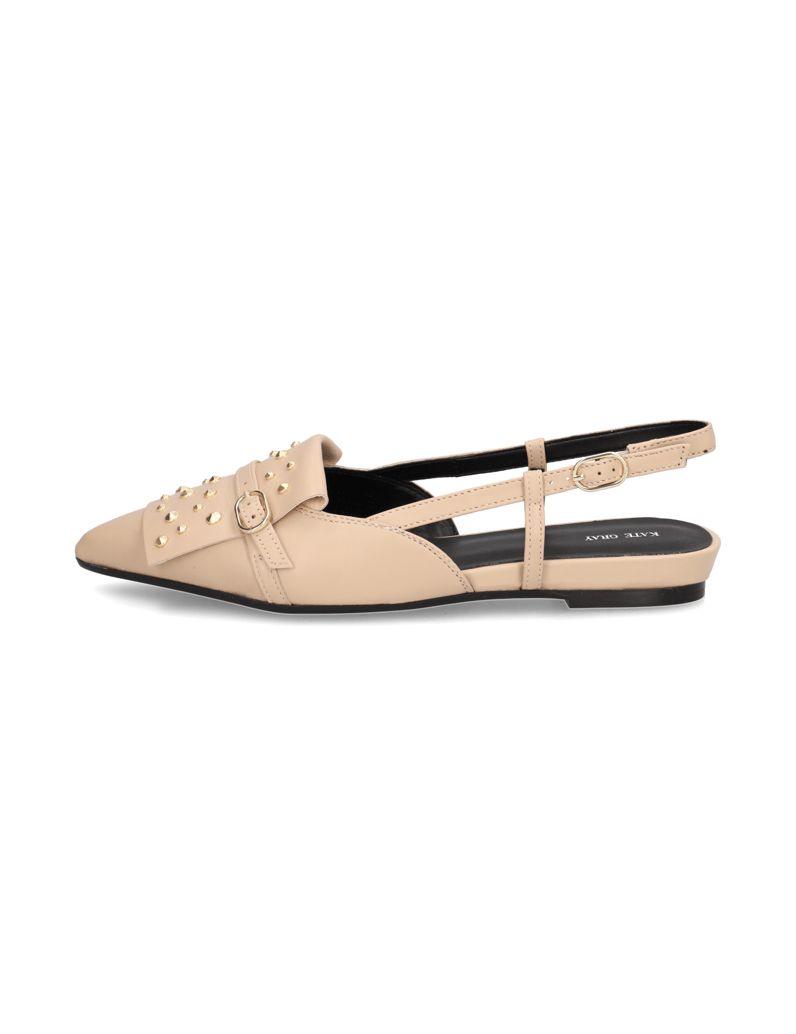 Kate-Gray-Glattleder-Slingballerina-beige