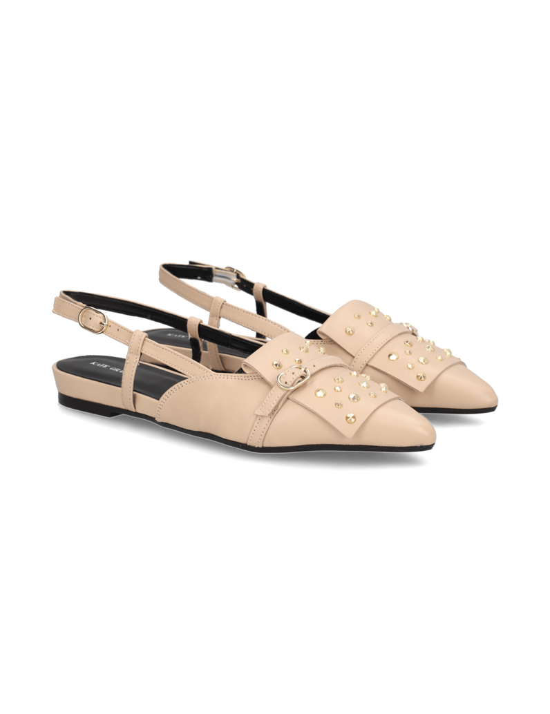 Kate-Gray-Glattleder-Slingballerina-beige