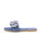 Kate Gray Veloursleder Pantoffel blau