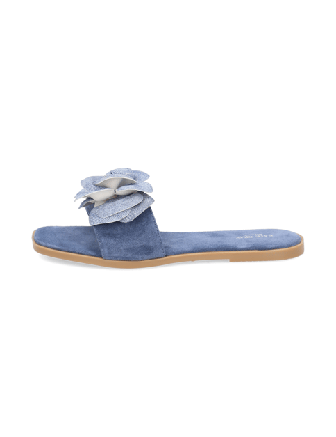 Veloursleder Pantoffel