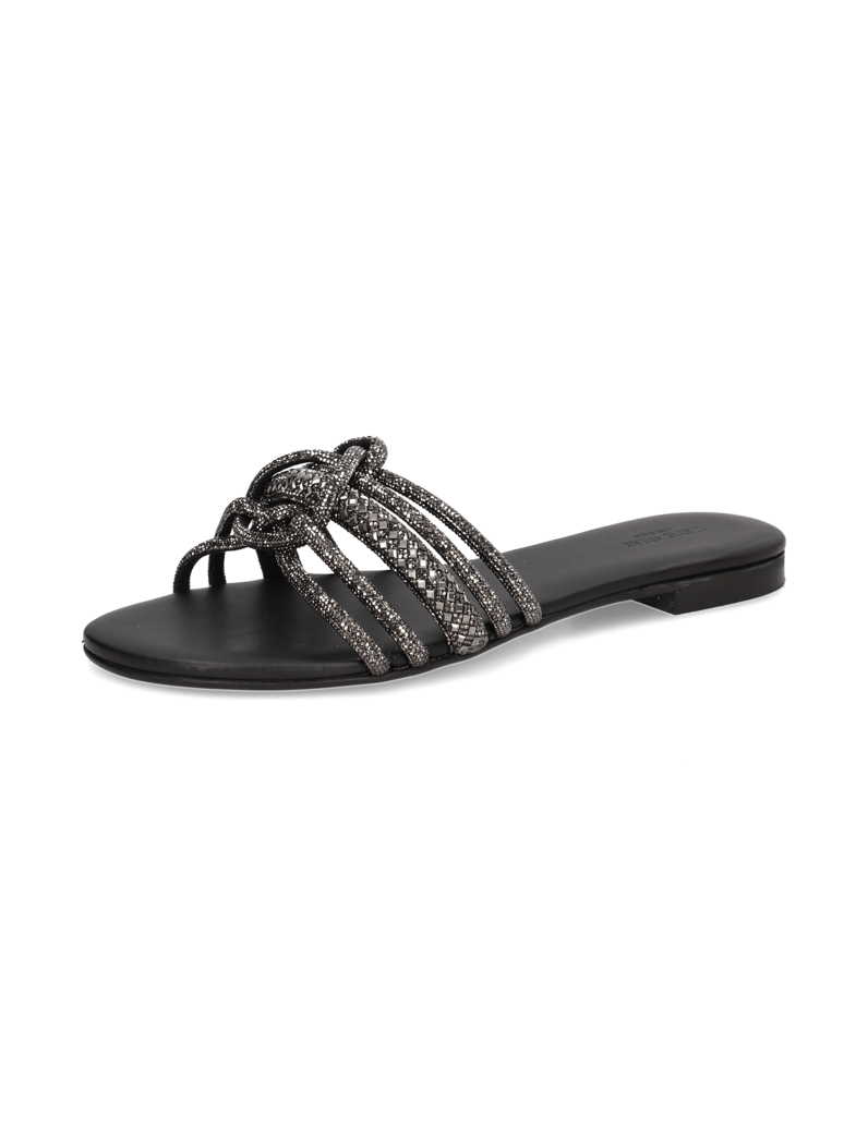 Kate-Gray-Pantoffel-schwarz