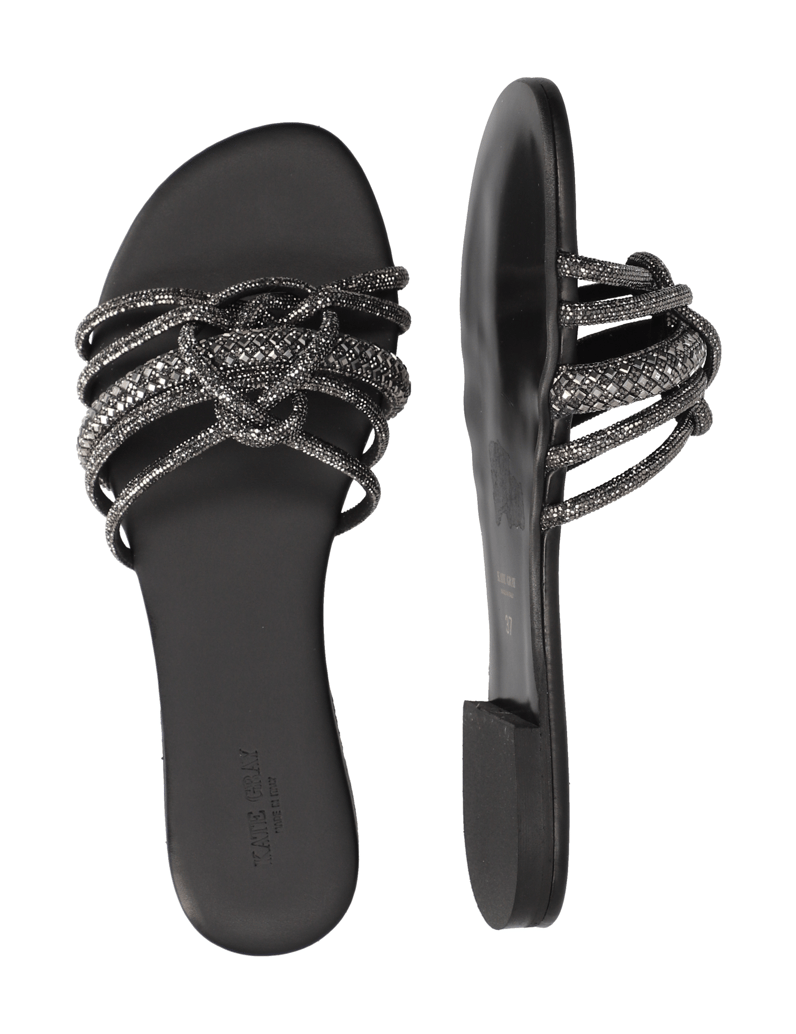Kate-Gray-Pantoffel-schwarz