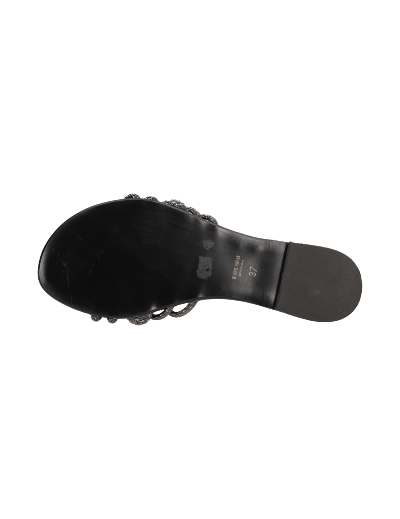 Kate-Gray-Pantoffel-schwarz