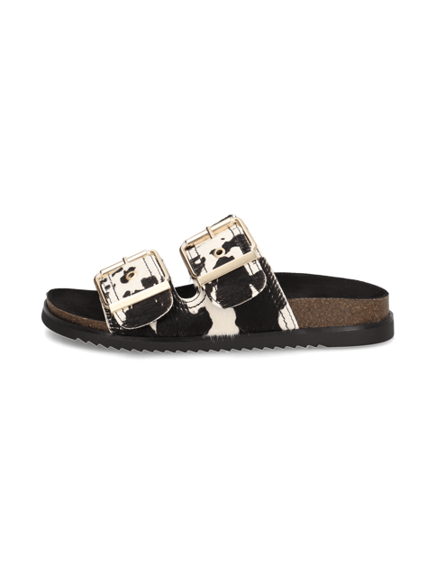 Veloursleder Pantoffel