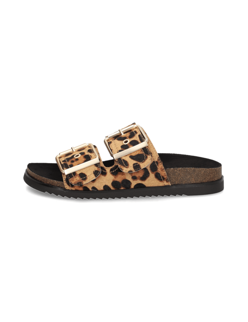 Veloursleder Pantoffel