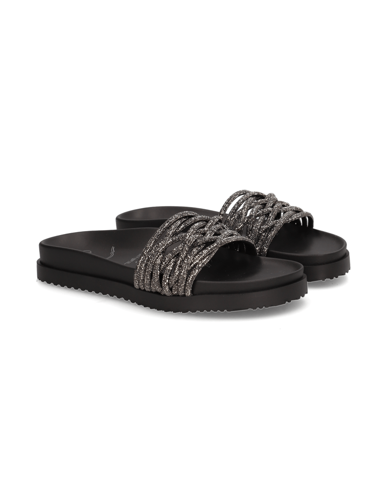 Silvia-Schneider-Pantoffel-schwarz