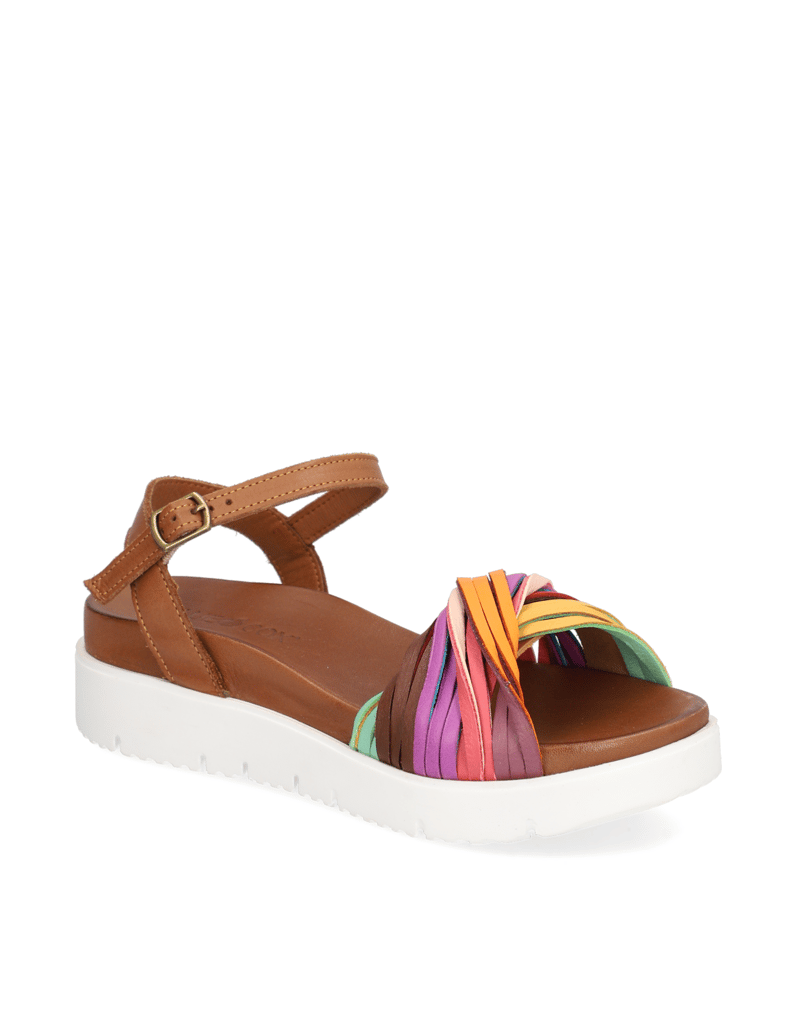 Blue-Cox-Glattleder-Sandale