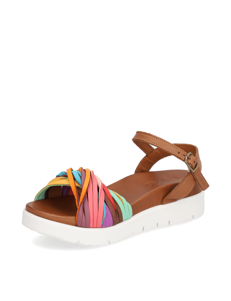 Blue-Cox-Glattleder-Sandale