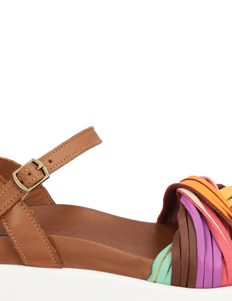 Blue-Cox-Glattleder-Sandale