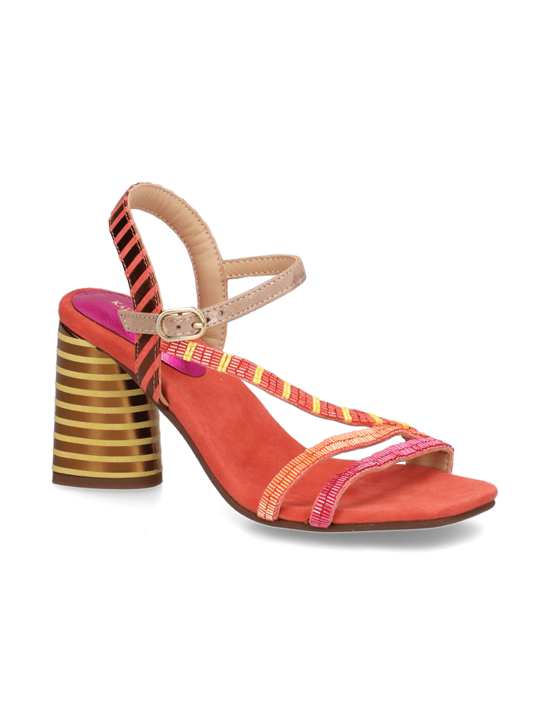 Kate-Gray-Lederkombination-Sandale-pink