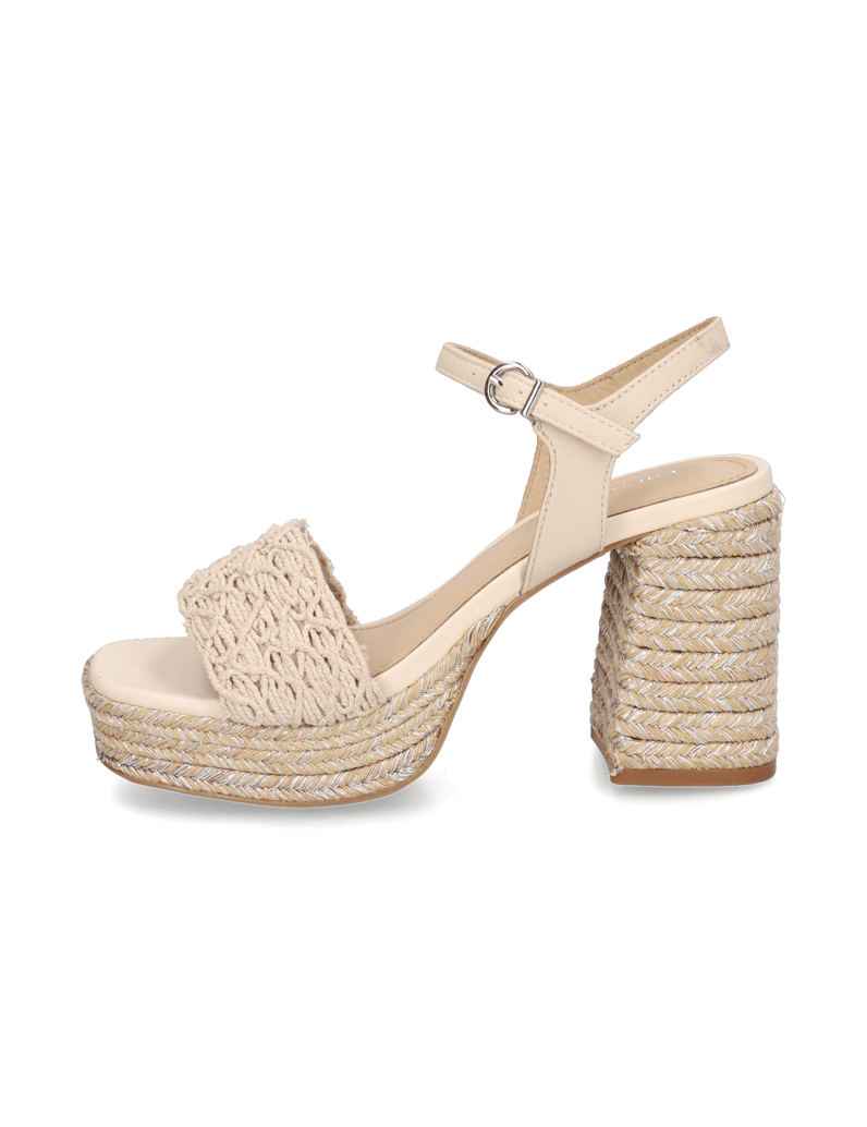 Kate-Gray-Lederkombination-Sandale-beige