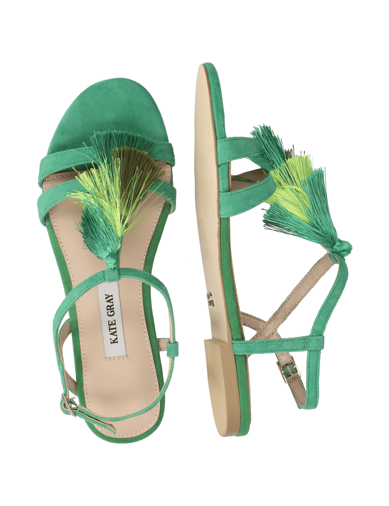 Kate-Gray-Sandale-grün