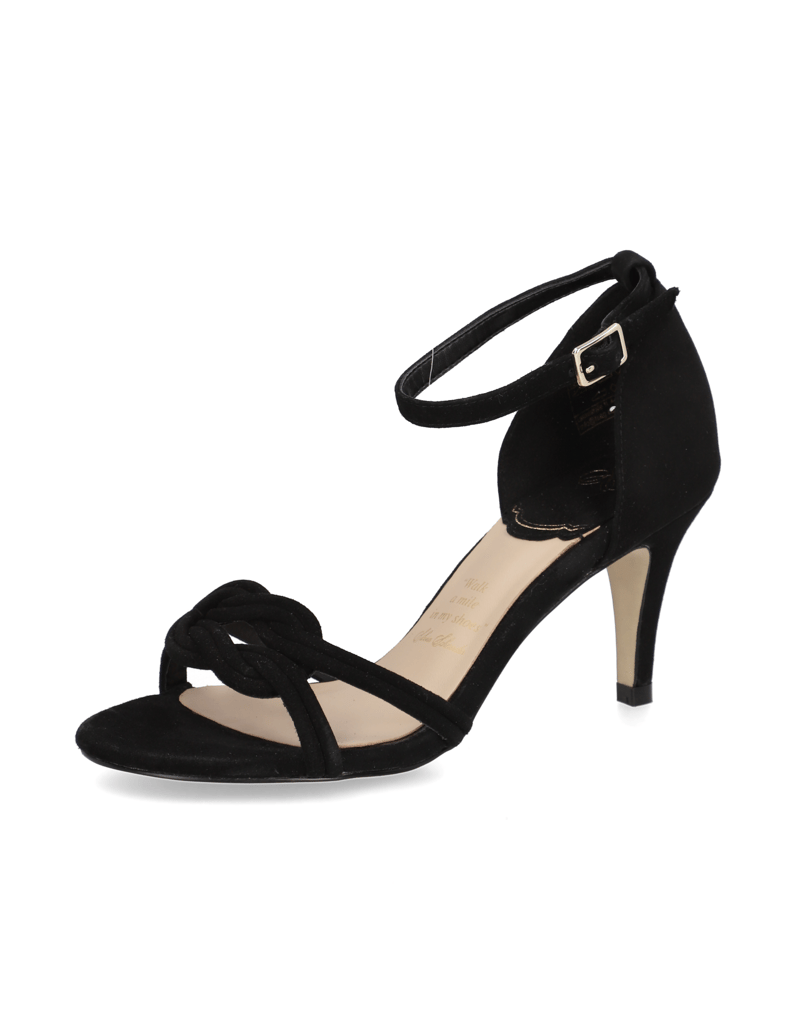 Silvia-Schneider-Veloursleder-Sandale-schwarz