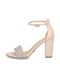 Silvia Schneider Glattleder Sandale beige