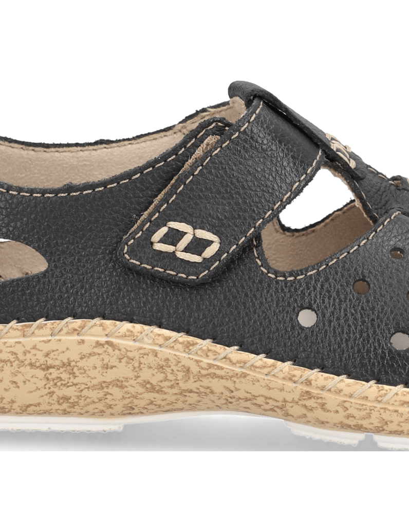 Rieker-Glattleder-Slipper-sportiv-blau