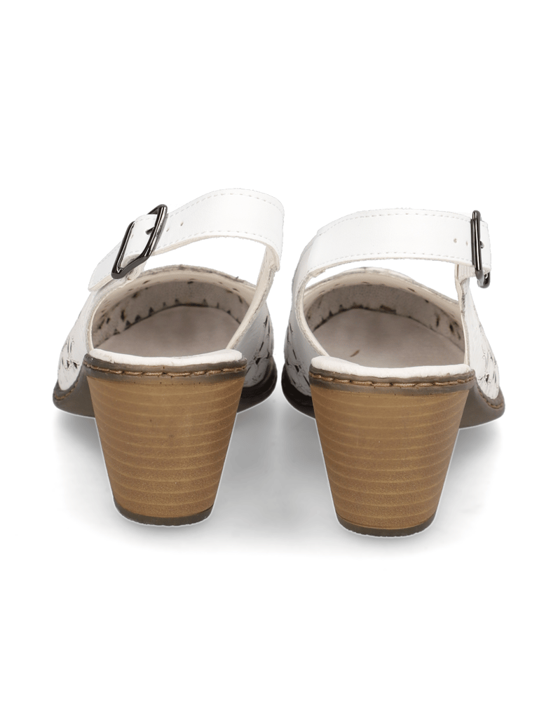 Rieker-Glattleder-Slingpumps-weiss