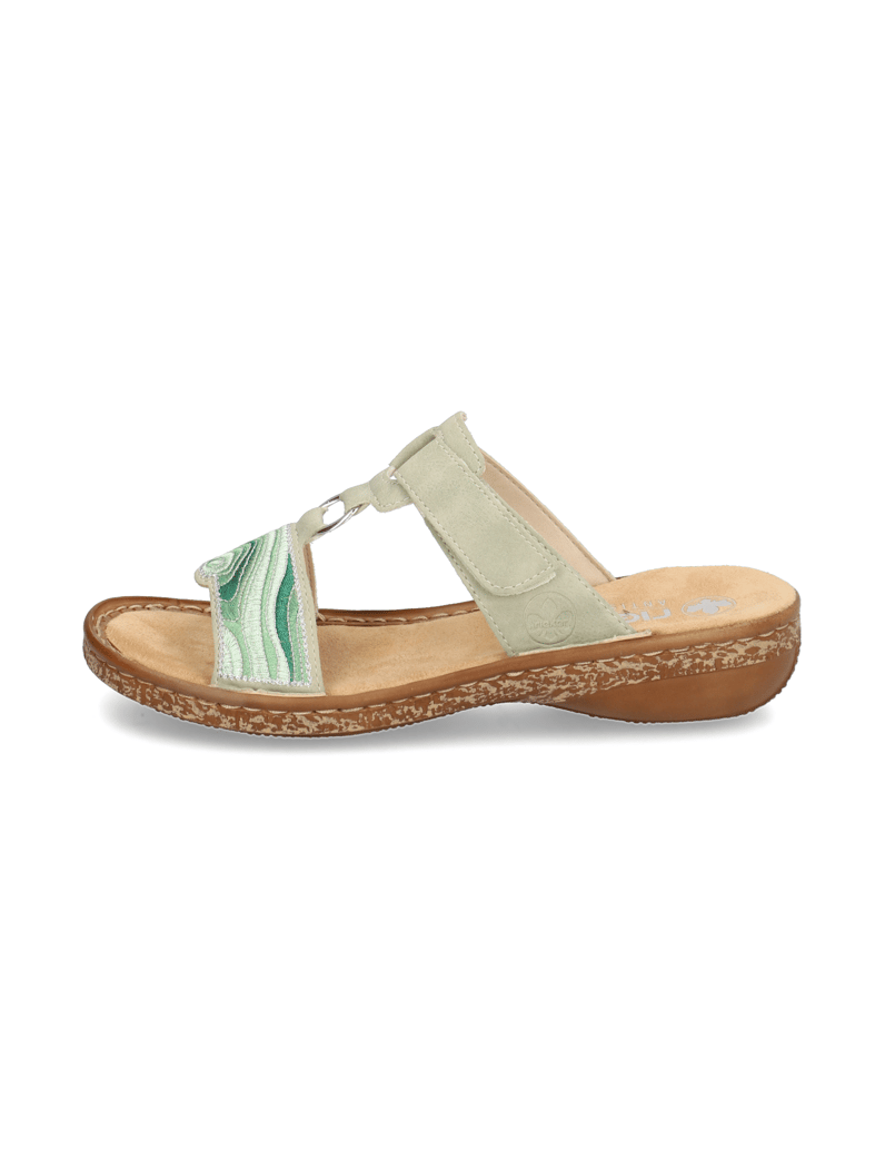 Rieker-Lederimitat-Pantoffel