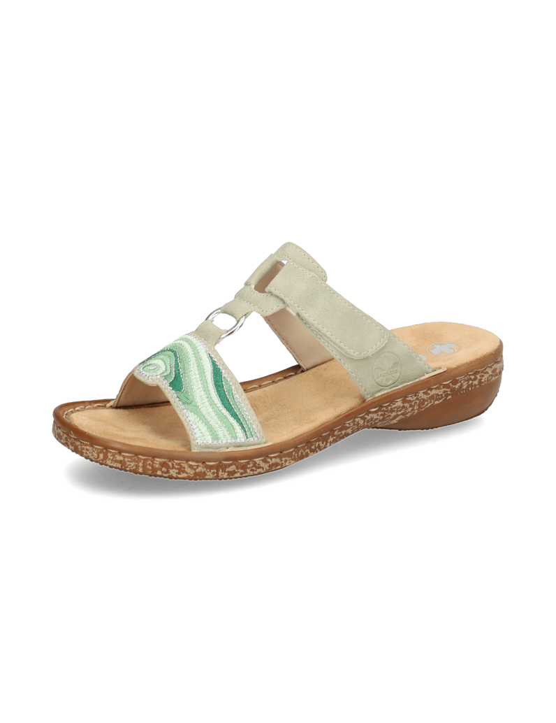 Rieker-Lederimitat-Pantoffel