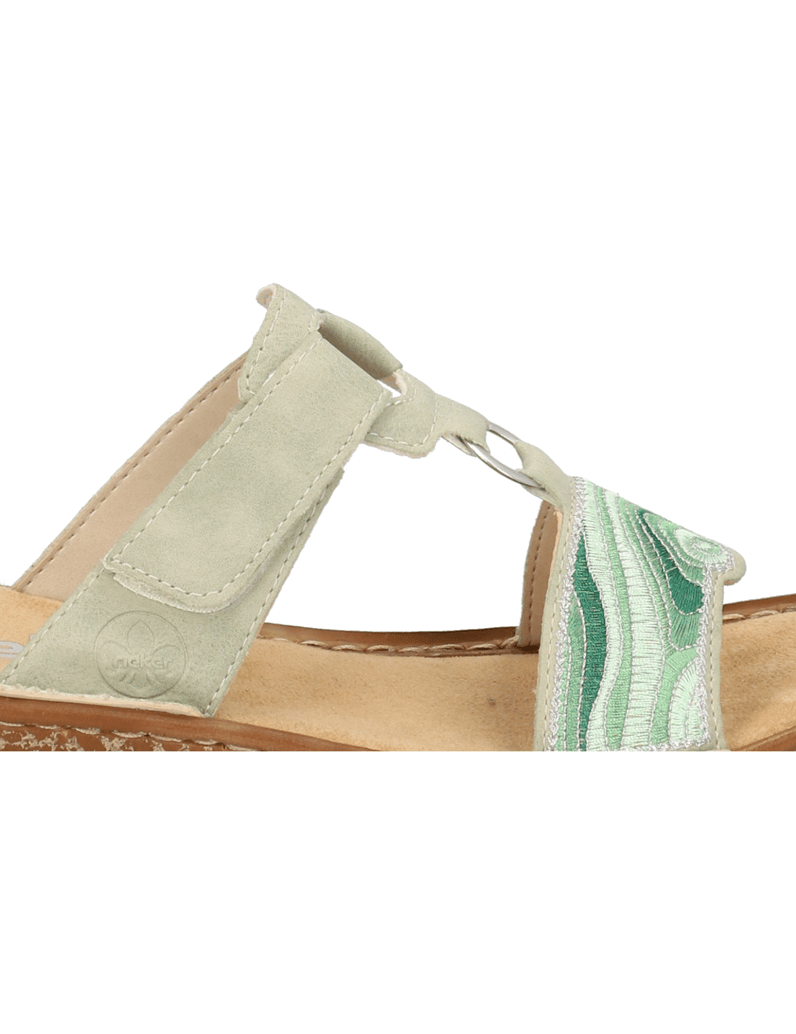 Rieker-Lederimitat-Pantoffel
