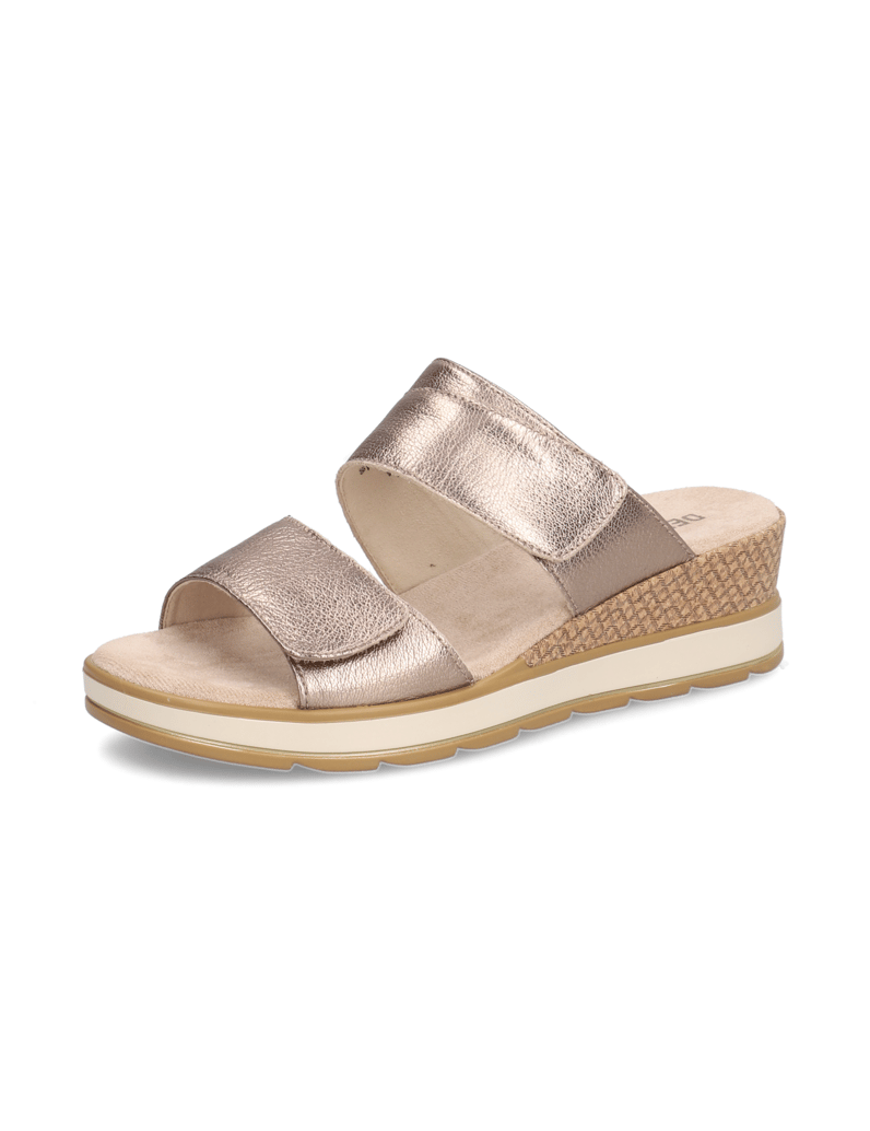 DELKA-Pantoffel-gold