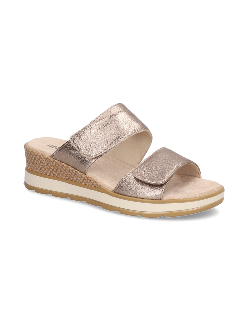 DELKA-Pantoffel-gold