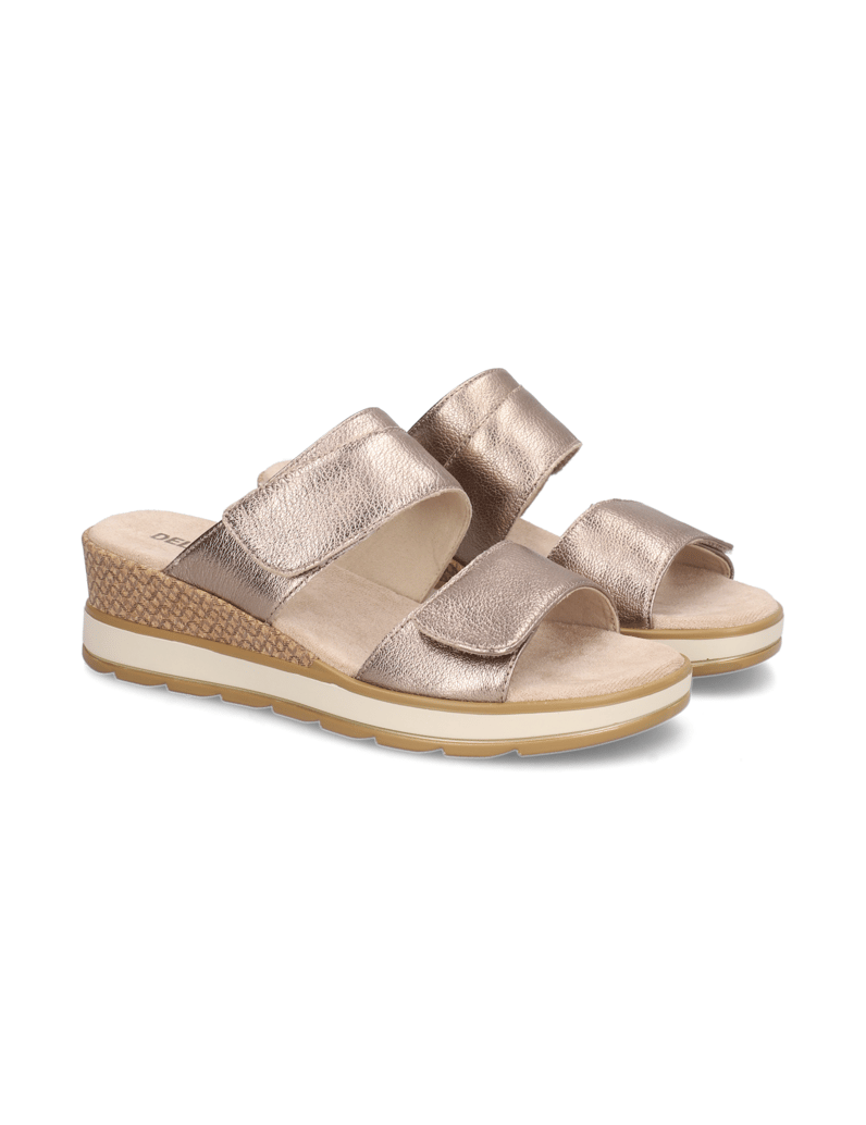 DELKA-Pantoffel-gold