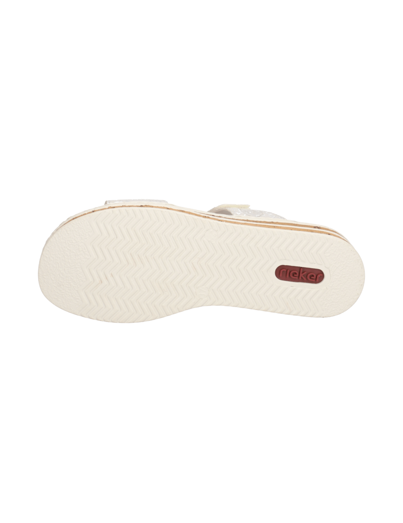 Rieker-Pantoffel-silber