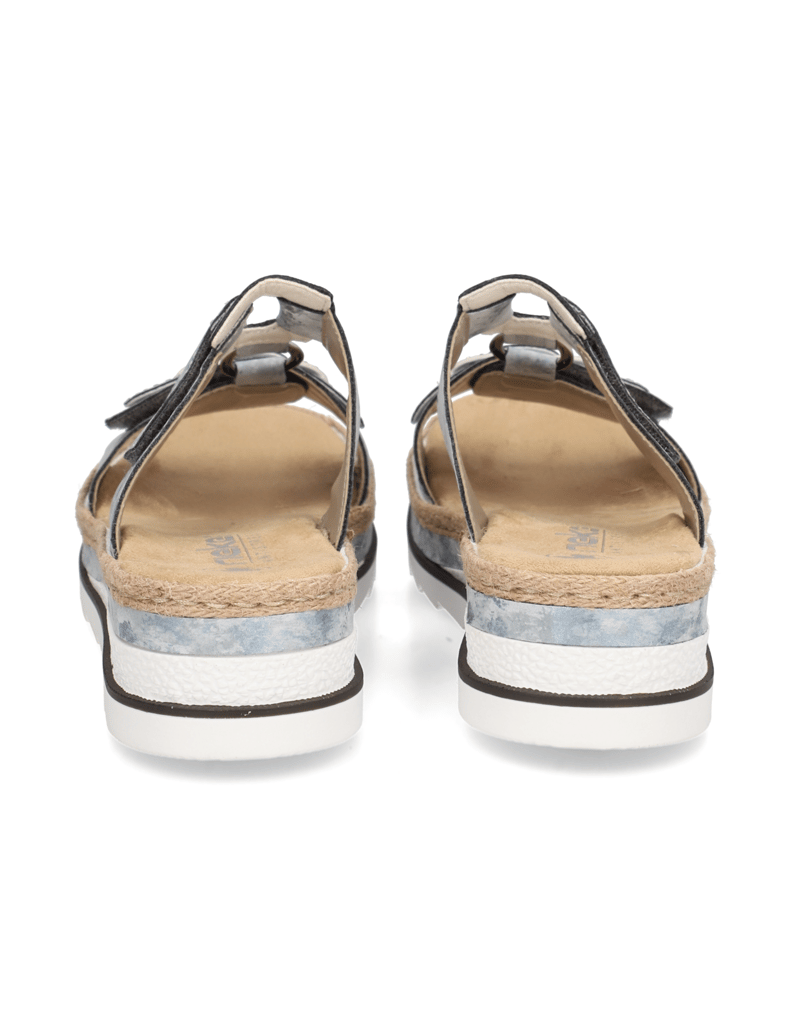 Rieker-Pantoffel-blau