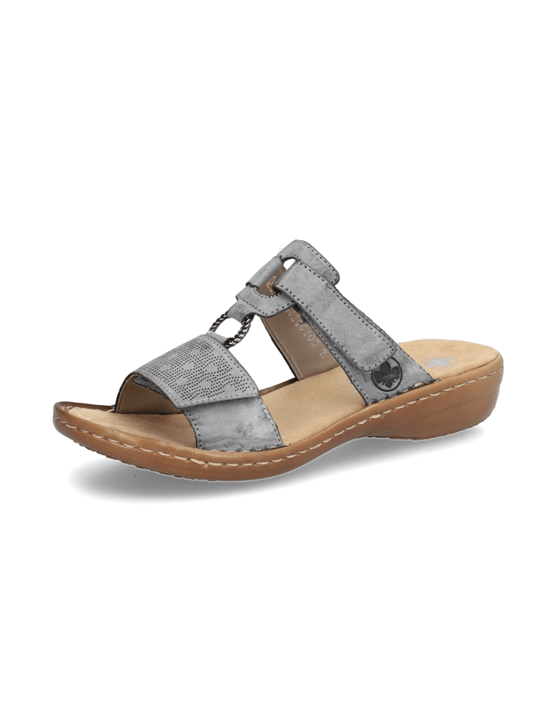 Rieker-Pantoffel-blau
