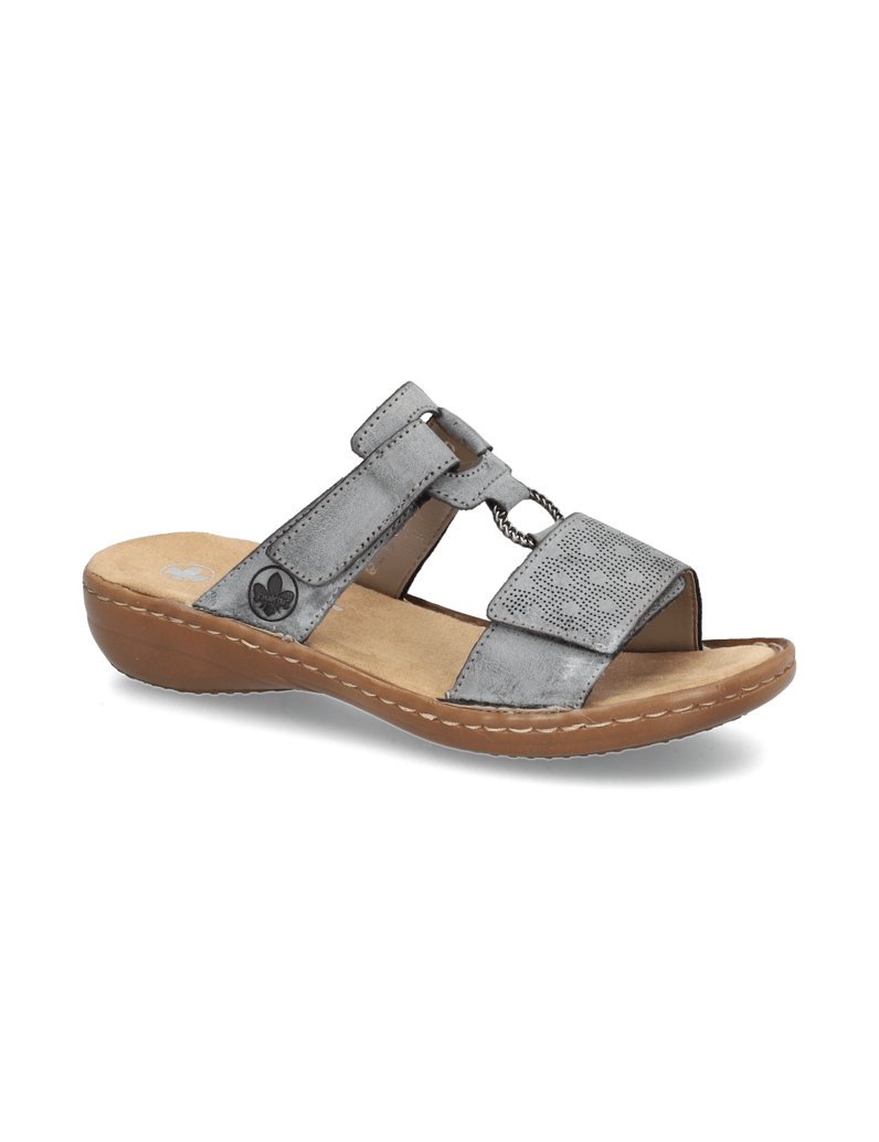 Rieker-Pantoffel-blau