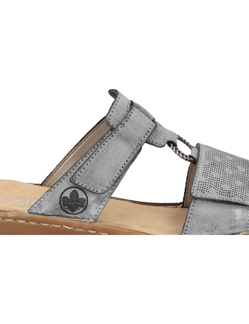 Rieker-Pantoffel-blau