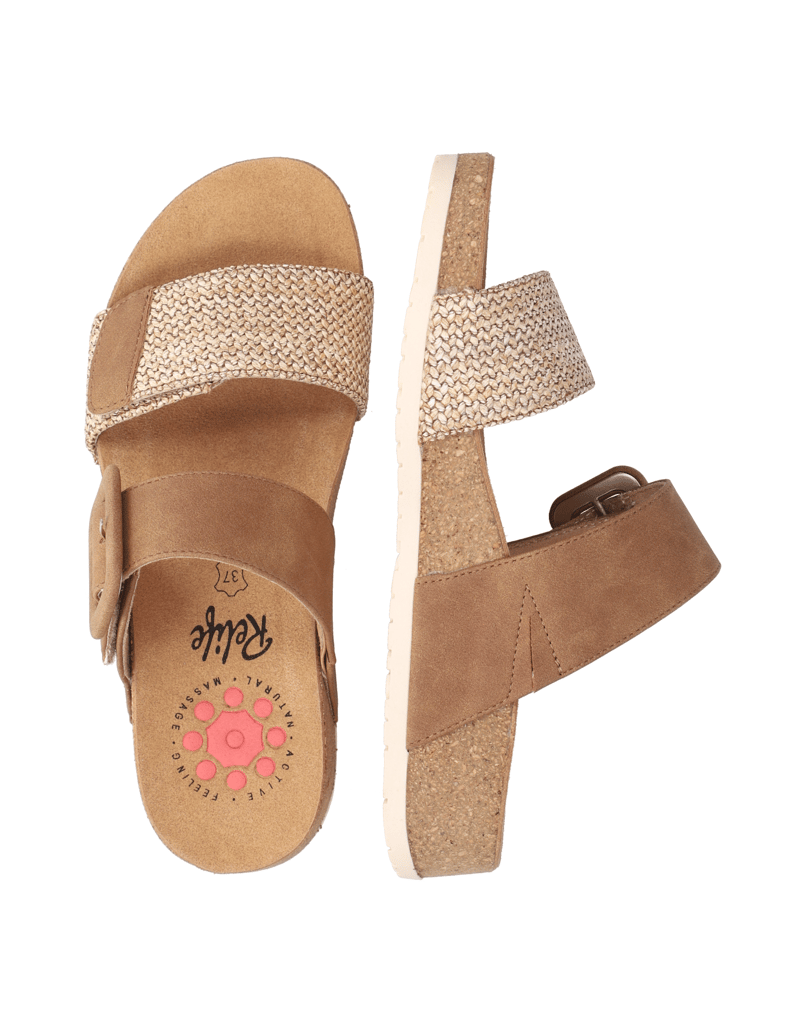 RELIFE-Pantoffel-cognac