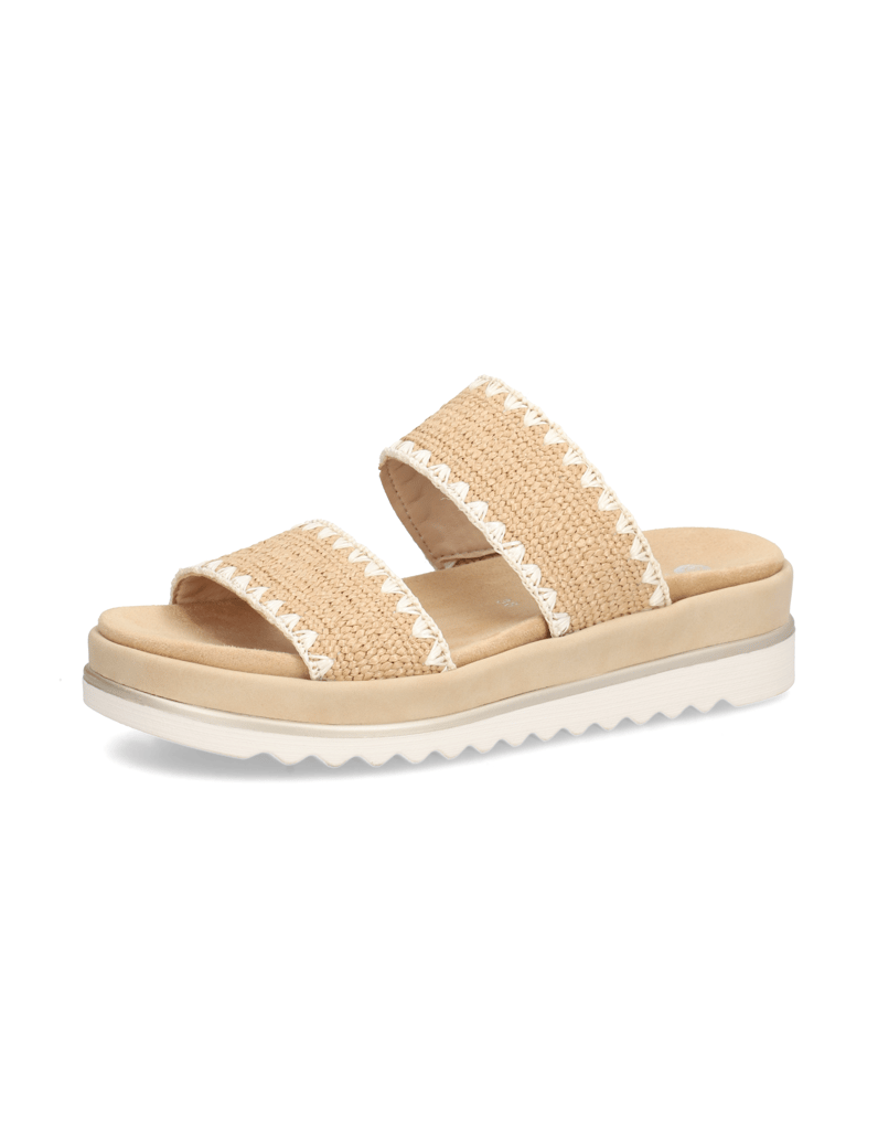 Remonte-Pantoffel-beige