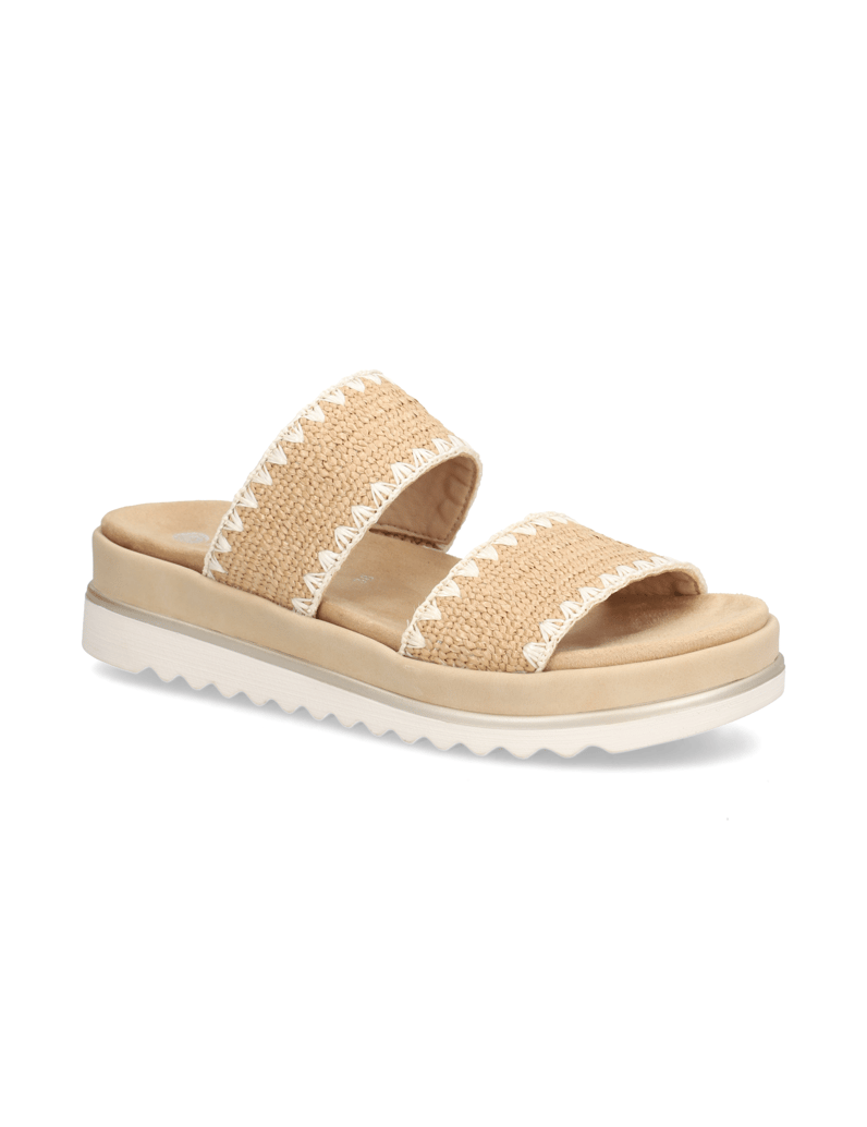 Remonte-Pantoffel-beige